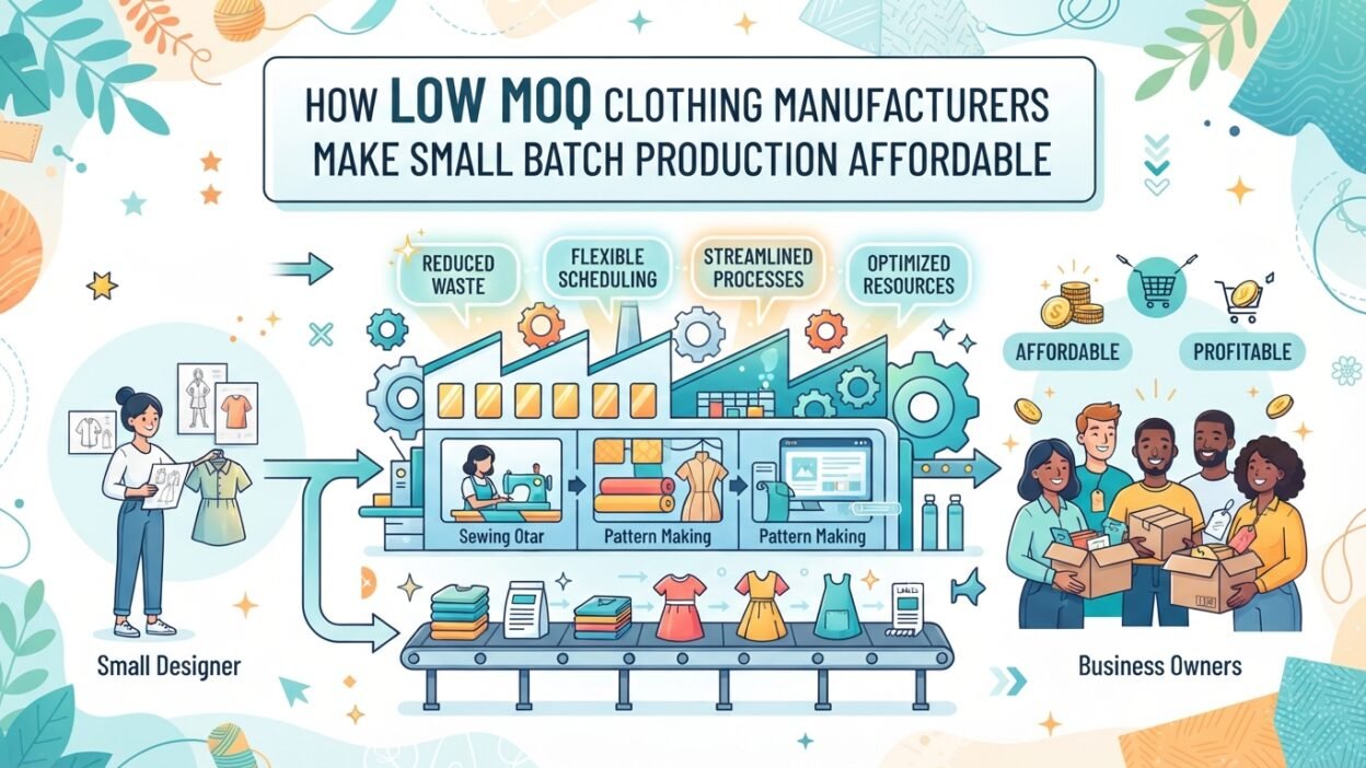 Low MOQ Clothing Manufacturers