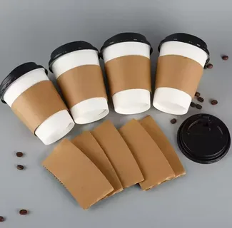 Custom Rotating Sleeve Paper Cups