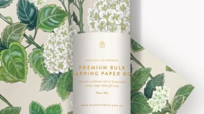 Flower Wrapping Paper