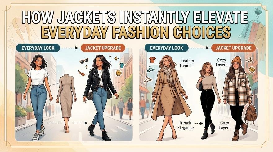 How Jackets Elevate Everyday Fashion Choices