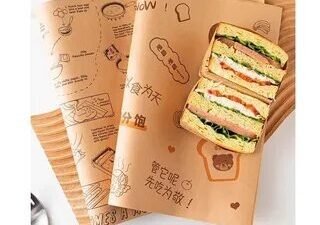 custom sandwich paper wholesale