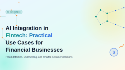 AI integration in fintech