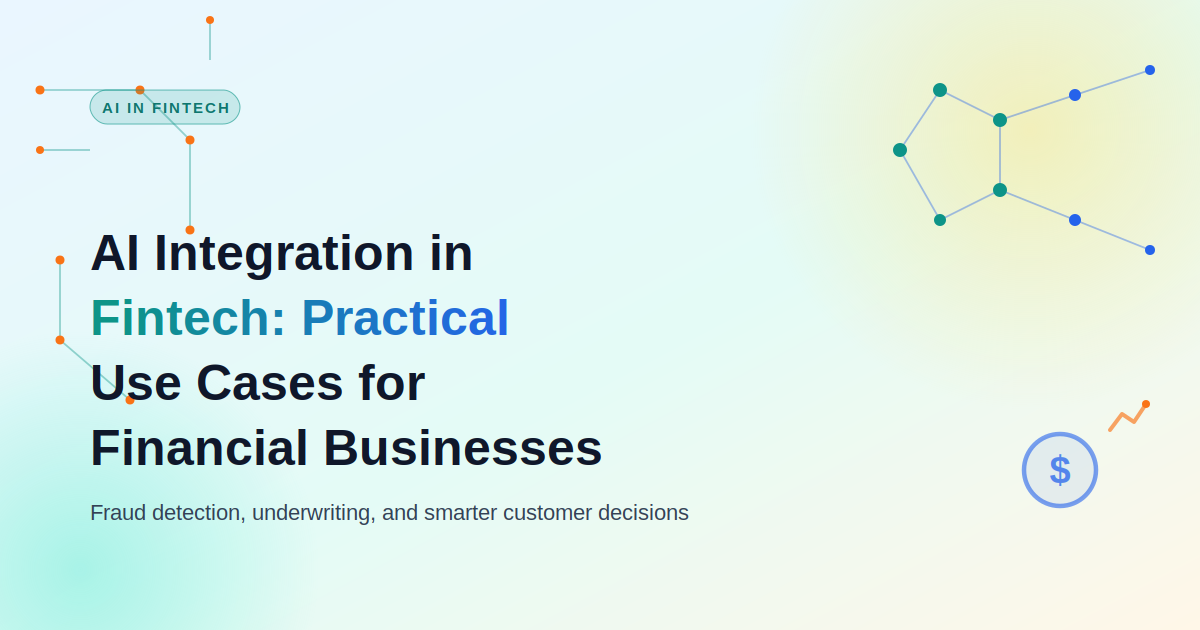 AI integration in fintech