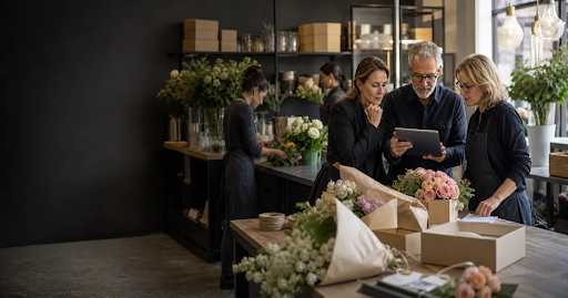 how to start a flower business in Dubai