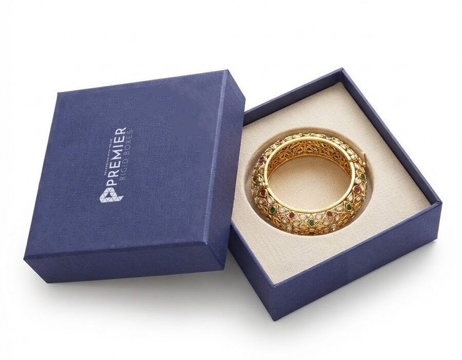 Bangle Protection inside the box