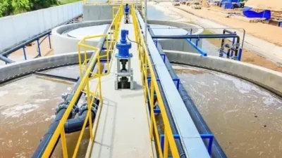 waste water treatment plant