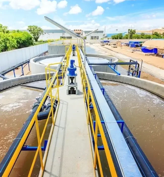 waste water treatment plant