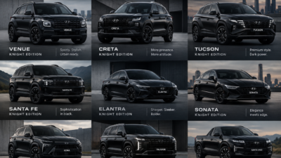 Hyundai’s Knight Edition Models Across the Range