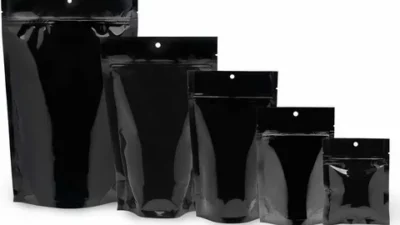 Black Mylar Bags
