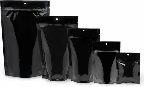 Black Mylar Bags