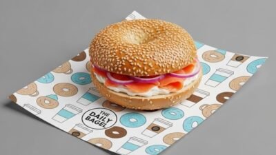Custom Bagel Paper