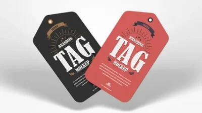Custom Folded Tags