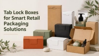 Tab Lock Boxes for Smart Retail Packaging Solutions